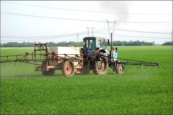 herbicide application