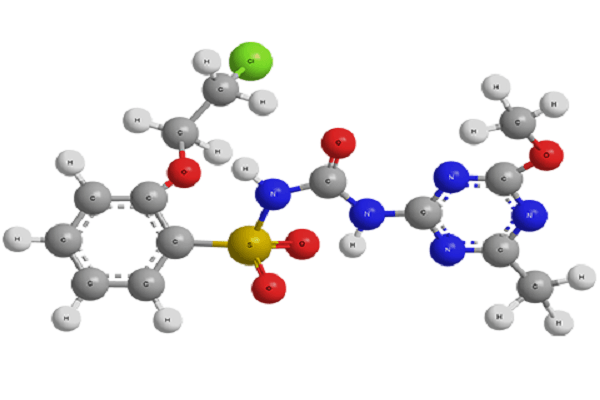 structure du triasulfuron