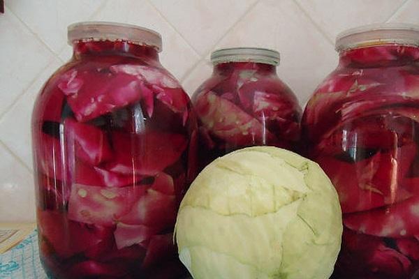 jar of cabbage