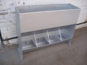 Types and sizes of hopper feeders for pigs, drawings and do-it-yourself installation
