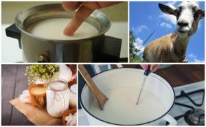 Is it necessary and for how long to boil goat milk, product storage rules