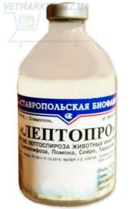 Naudan leptospiroosirokotteen käyttöohjeet ja ominaisuudet, annostus