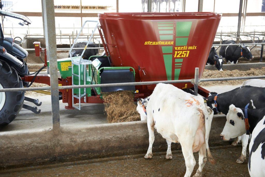 cattle feed dispenser